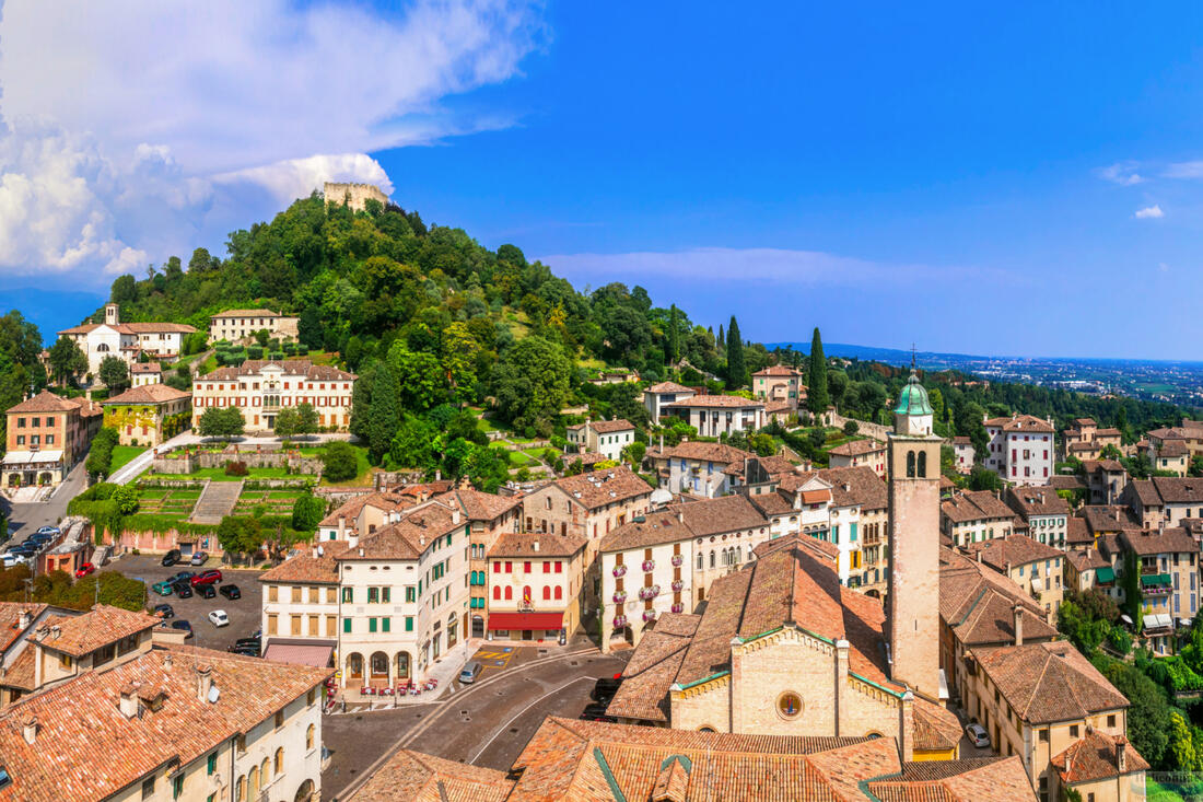 Panoráma městečka Asolo