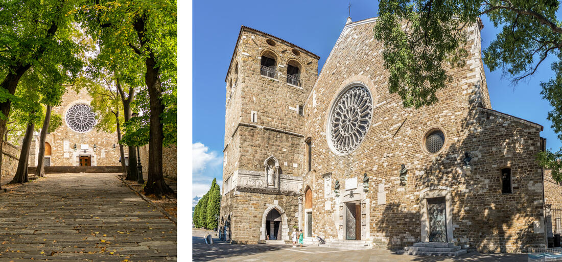 Kathedrale San Giusto in Triest, Italien