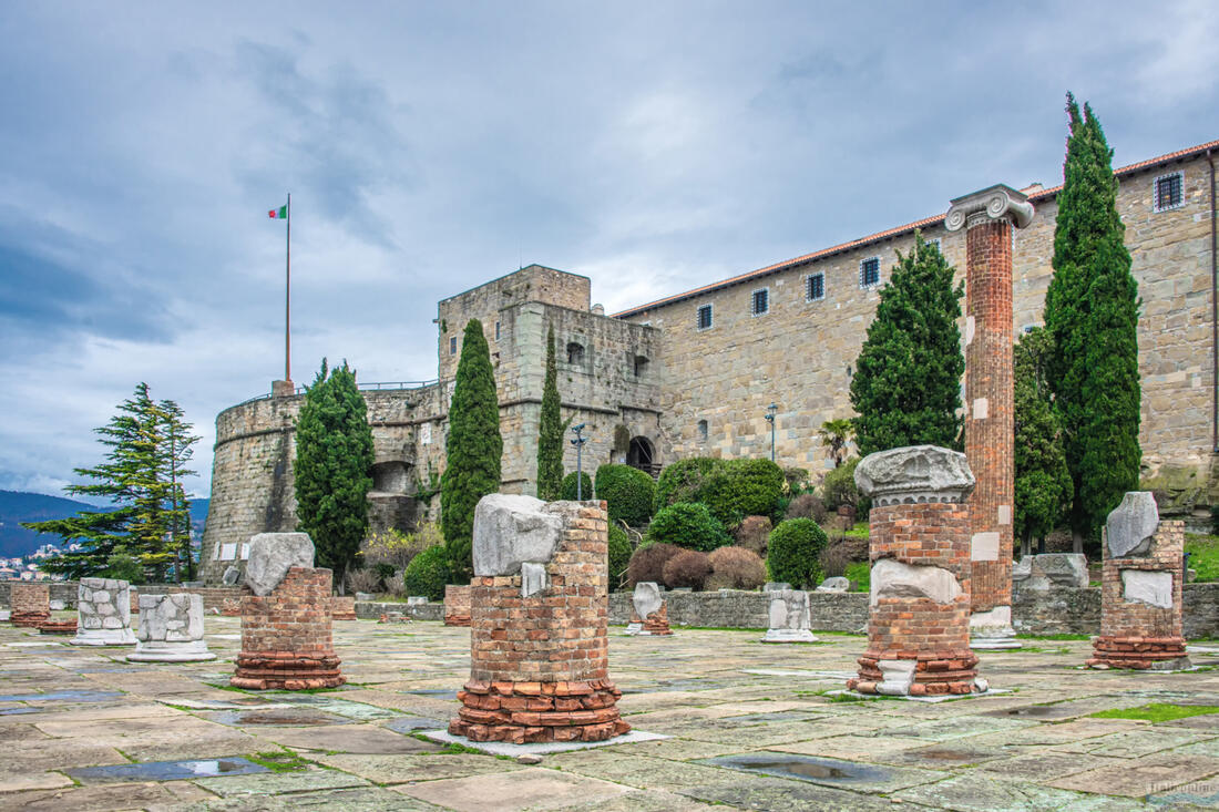 Burg San Giusto und archäologische Überreste, Triest