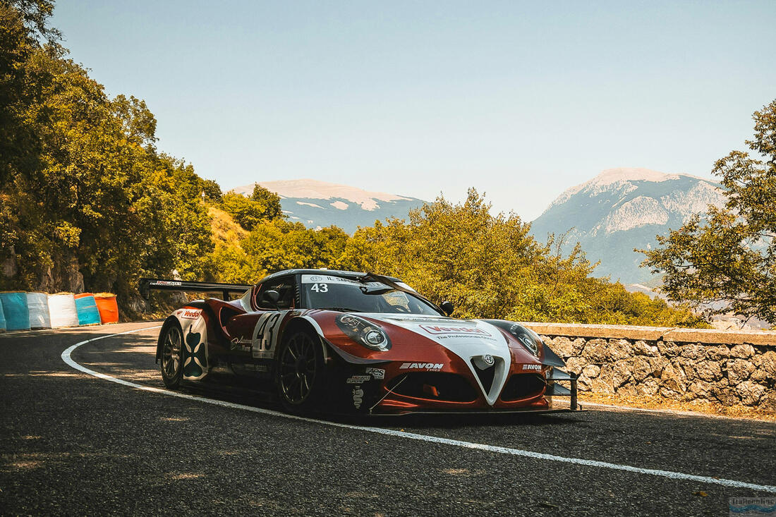 Alfa Romeo 4C, Morano Calabro, Italien