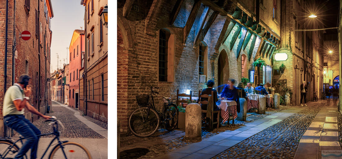 Am besten lernt man die Stadt Ferrara mit dem Fahrrad kennen