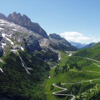 Arabba-Marmolada im Sommer