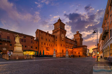 Ferrara, Universitätsstadt und Stadt der Fahrräder