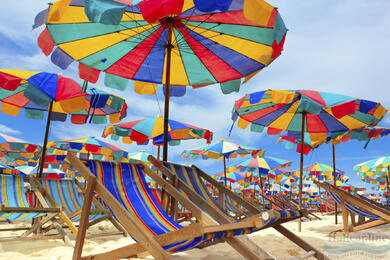 Neugigkeit Lido di Jesolo - Sonneschirme auf Solarenergie