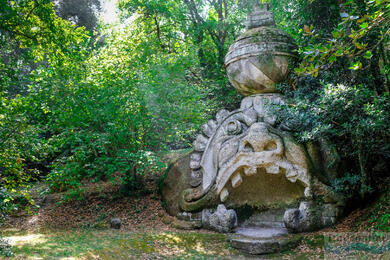 Parco dei Mostri: Mysteriöser Park der Statuen und Geschichten