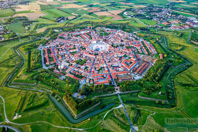 Palmanova - uneinnehmbare Festung aus der Zeit von Napoleon