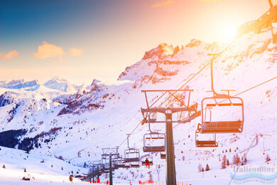 Val di Fassa, Abenteuer im Schnee