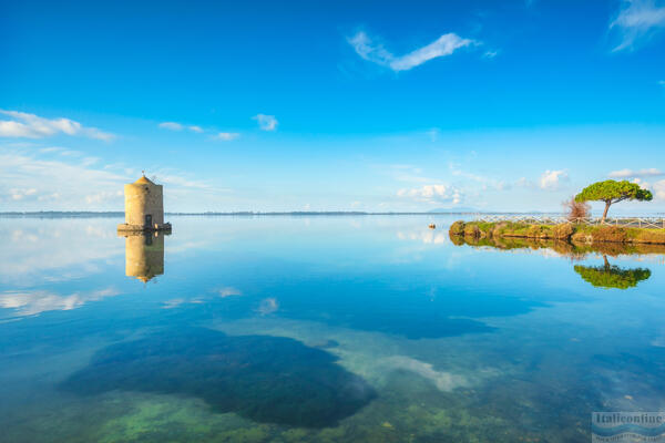 Spanische Mühle in Orbetello